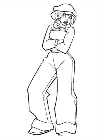 Audrey Ramirez Coloring Page